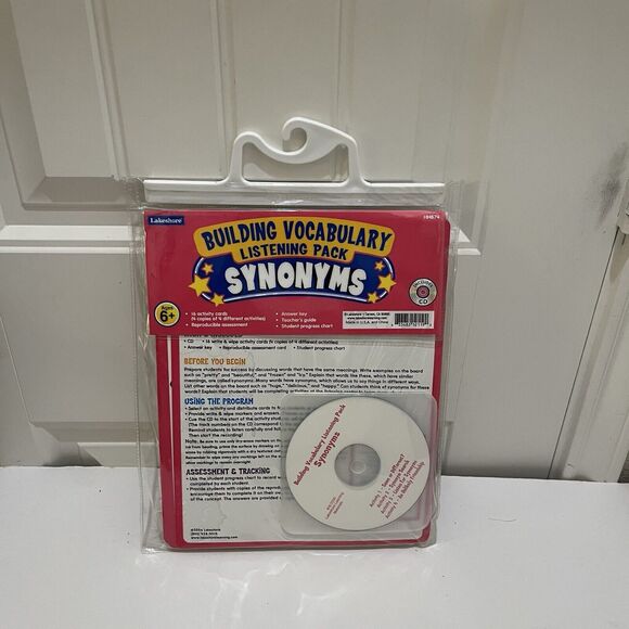 Lakeshore Building Vocabulary Listening Pack Synonyms With Disc 2006 - Picture 2 of 9